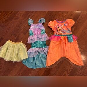 Kids Colorful Princess Costume Set